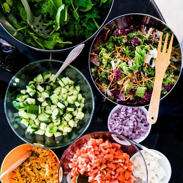Pasta salad ingredients